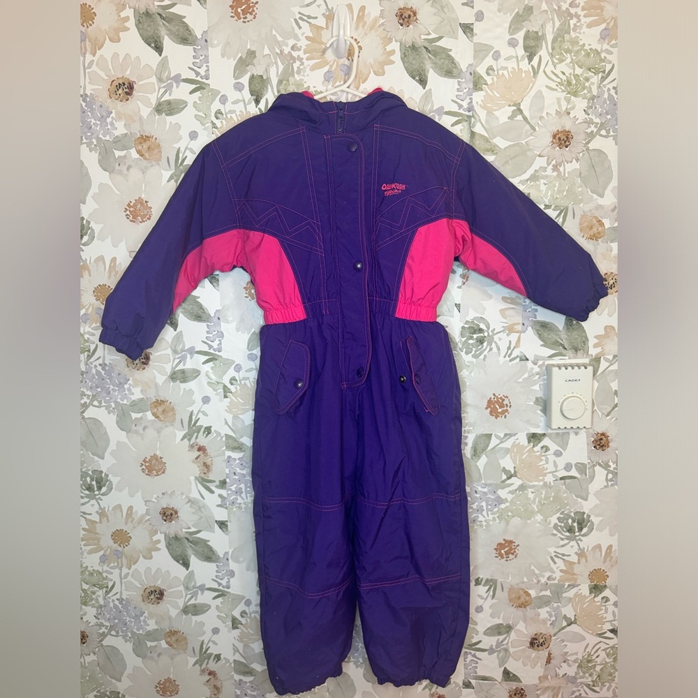 OshKosh B'gosh Purple and Pink Kids Snowsuit